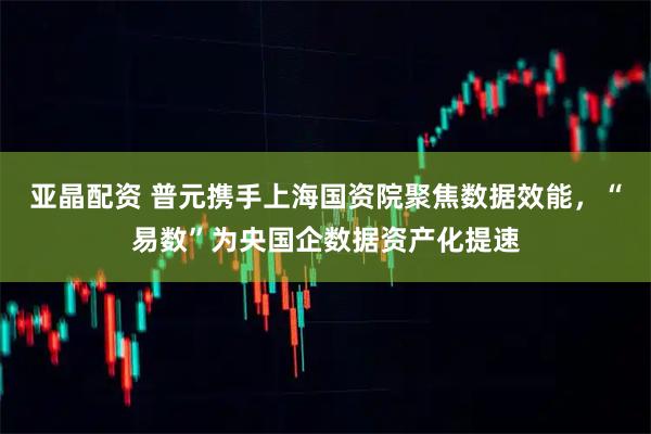亚晶配资 普元携手上海国资院聚焦数据效能，“易数”为央国企数据资产化提速