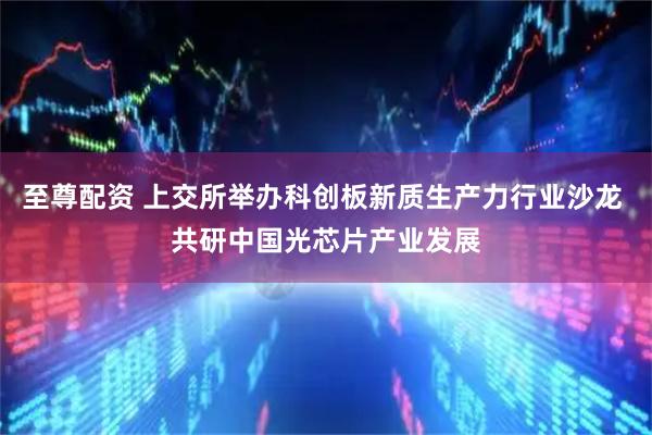 至尊配资 上交所举办科创板新质生产力行业沙龙 共研中国光芯片产业发展