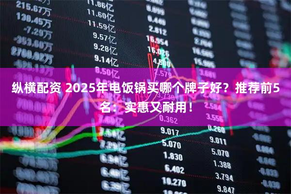 纵横配资 2025年电饭锅买哪个牌子好？推荐前5名：实惠又耐用！